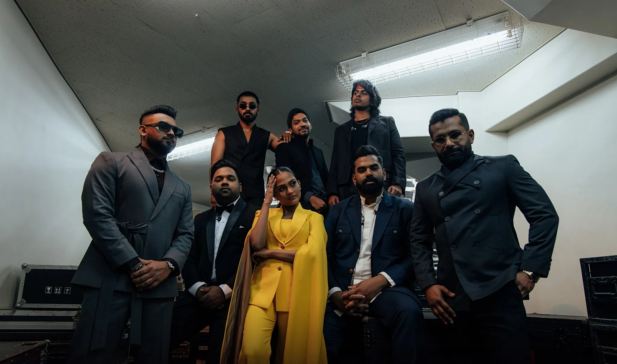 The Naadha Gama artists backstage